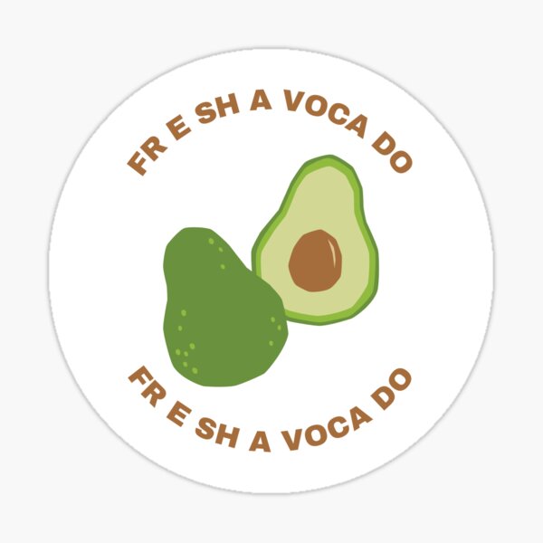 Artikel-Vorschau von Fre Sh A Voca Do, designt und verkauft von WinnesdayWonder.