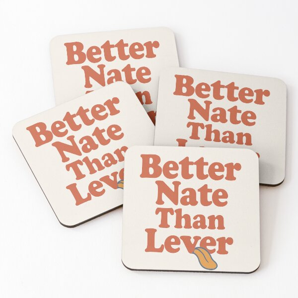 Item preview, Better Nate Than Lever – Funny Spoonerism  designed and sold by Tip of the slung.