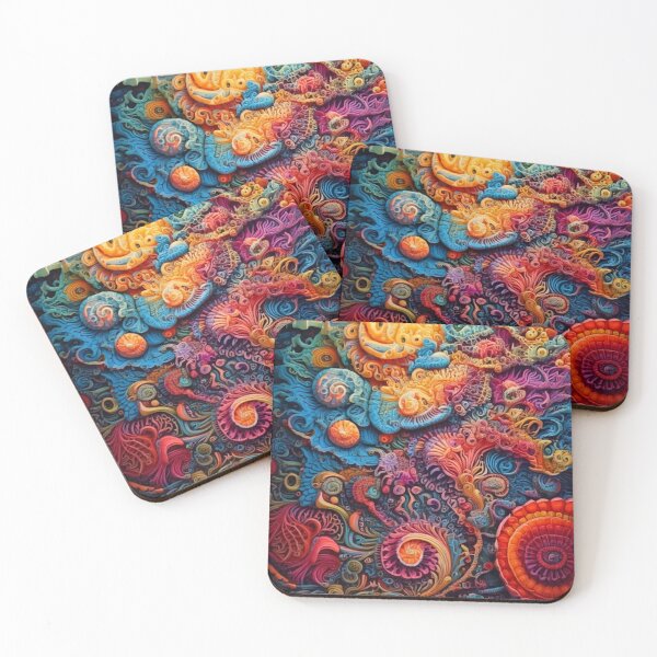 Item preview, Creative Art - Trippy Pattern - Abstract Art - Visionary Art - Psychedelic designed and sold by CattlettArt.