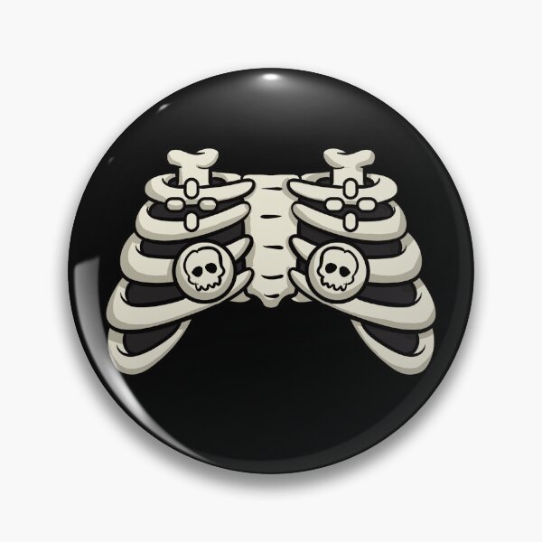 Item preview, Halloween Video Game Controller Skeleton Halloween Gamer Gear designed and sold by DynamicDesign.