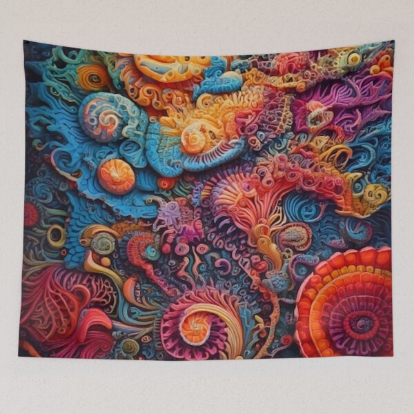 Item preview, Creative Art - Trippy Pattern - Abstract Art - Visionary Art - Psychedelic designed and sold by CattlettArt.