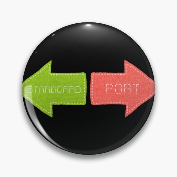 Item preview, Port / Starboard designed and sold by FlipStitch Tees.