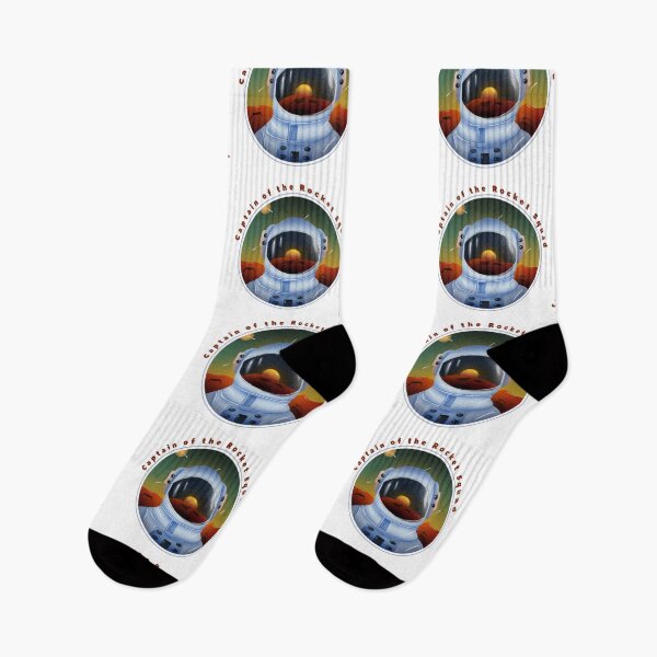 Item preview, Captain of the Rocket Squad – Astronaut Space Adventure Design designed and sold by LittleMiddleMomma.