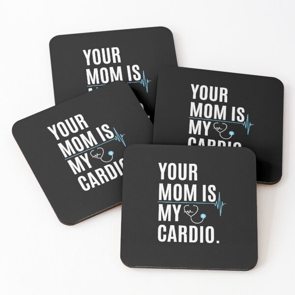 Item preview, Your mom Is My Cardio gym, muscular, working out, fitness  designed and sold by belladesign7.
