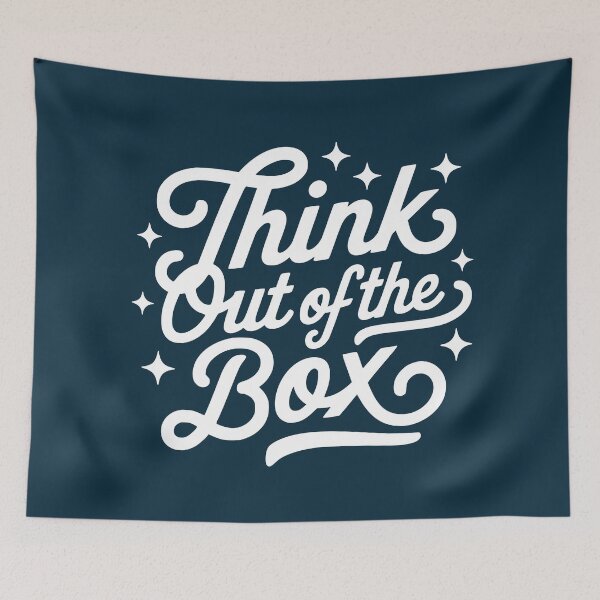 Item preview, Think Out Of The Box  designed and sold by NosandEdgy.