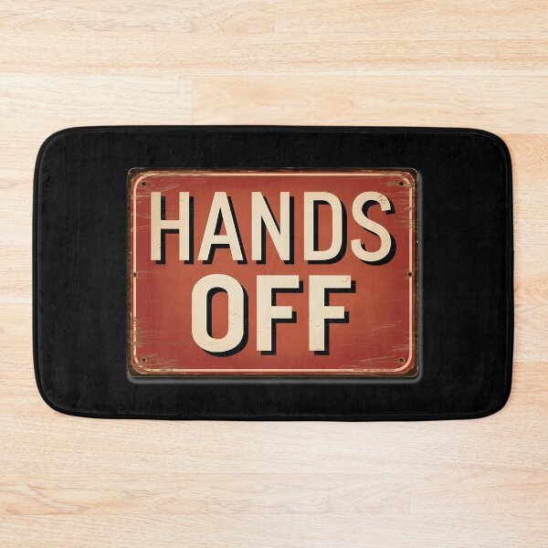 Item preview, Hands Off Protest designed and sold by SillyDarkShop.