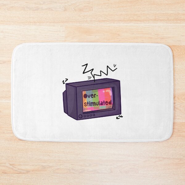Item preview, Overstimulated Television designed and sold by Nebloodle!.