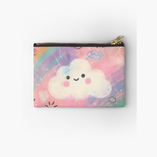 Item preview, Chalkboard Cloud: Kawaii Rainbow Whimsy designed and sold by 123Rainbow.