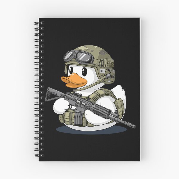 Item preview, Funny Duck Military designed and sold by tearbytea.