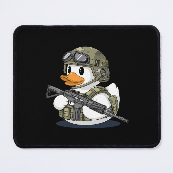 Item preview, Funny Duck Military designed and sold by tearbytea.
