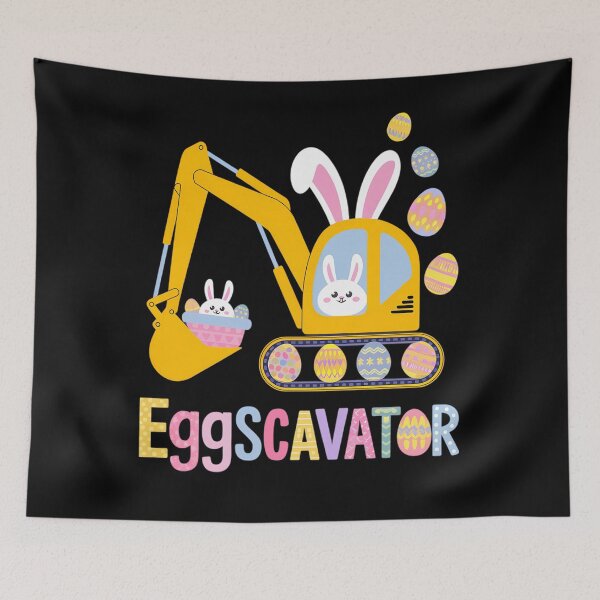 Item preview, Funny Easter Egg Hunt EggsCavator designed and sold by tearbytea.