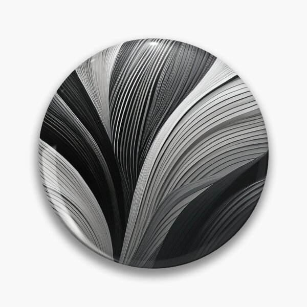 Item preview, Black and white minimalist abstract wave pattern, organic waves, modern decor, movement  designed and sold by navitalidesign.