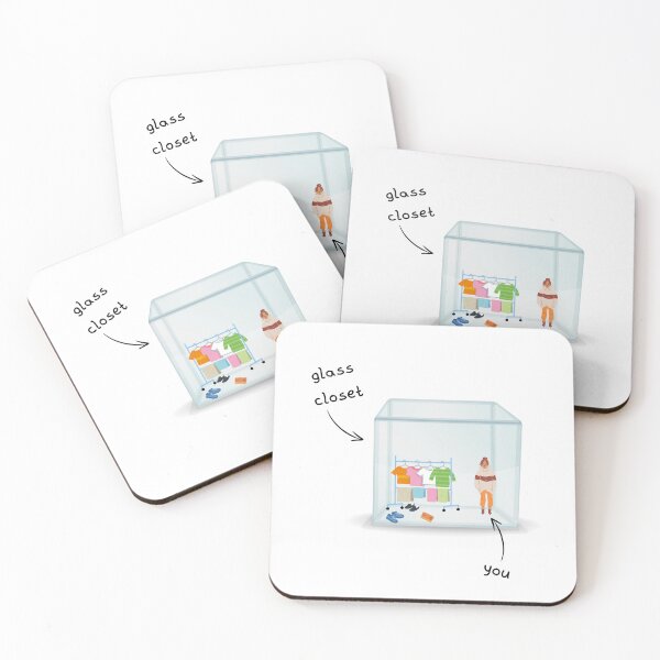 Item preview, The Closet is Glass designed and sold by That's What She Said Ink..