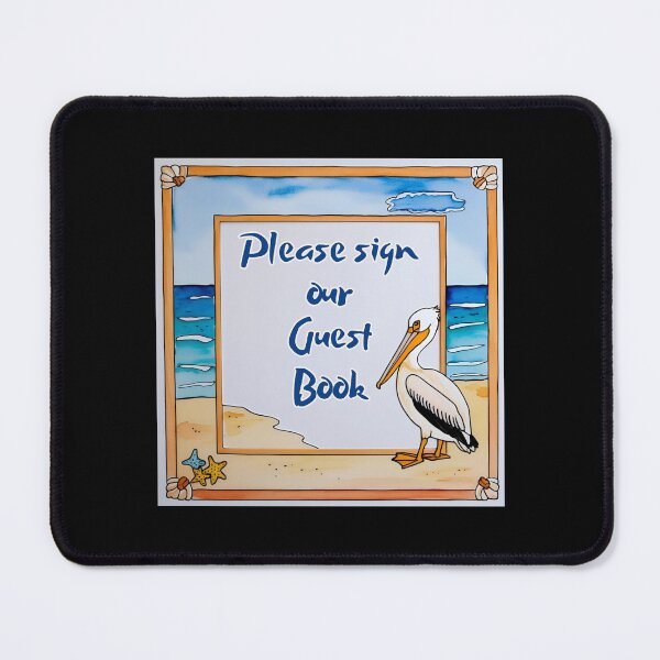 Item preview, Please sign our Guest Book - Beach designed and sold by Anchored-Arts.