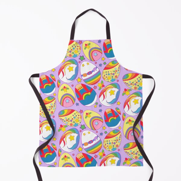 Item preview, Rainbow 80s Cartoon Easter Eggs designed and sold by Shiny Plastic Rainbow.