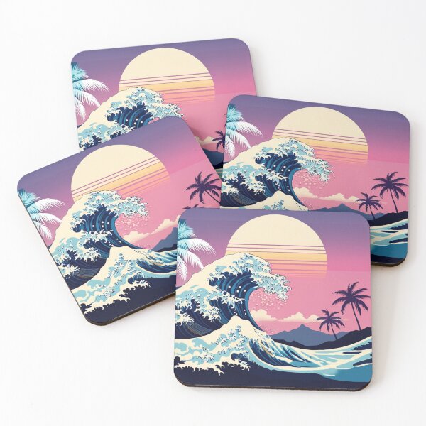 Item preview, Retro Beach Scene  designed and sold by Aisha  Hamza.