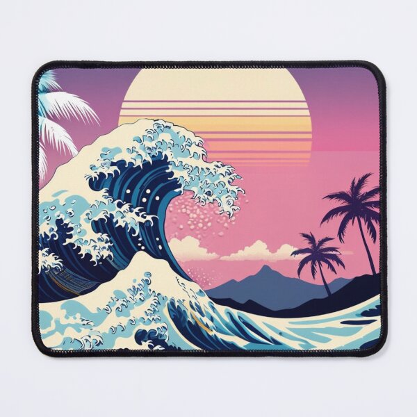 Item preview, Retro Beach Scene  designed and sold by Aisha  Hamza.
