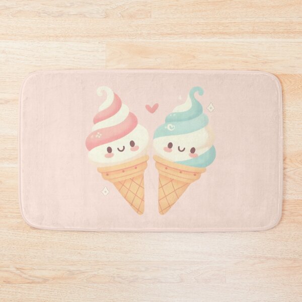 Item preview, Kawaii Cones: Pastel Ice Cream Pals designed and sold by 123Rainbow.