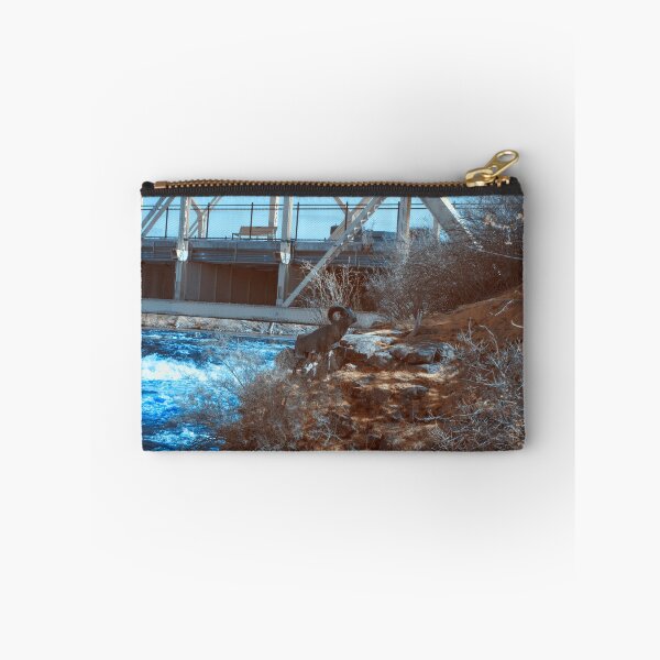 Item preview, Ram sculpture on Spokane River in infrared  designed and sold by Cblifeisgood.