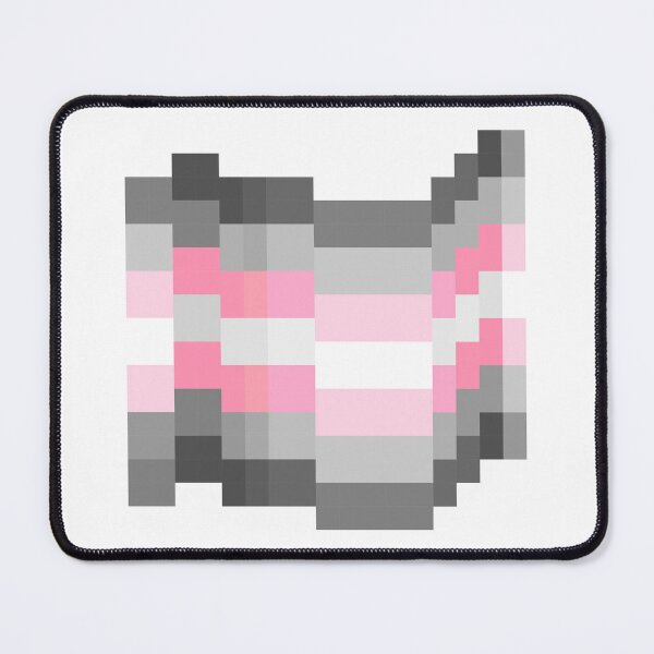 Item preview, Pixel Pride Flag Demigirl designed and sold by HarveyHandcraftsandDesigns.