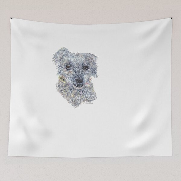 Item preview, Pet Portraits: Ms M the Terrier designed and sold by Wildcard-Sue.