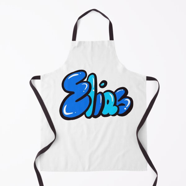 Item preview, Elias name in blue graffiti bubble letters calligraphy Top 10 best personalized gifts for boys and men named Elias designed and sold by Artonmytee.