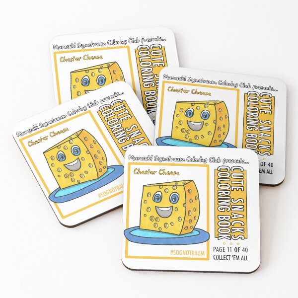 Item preview, Murasaki Sognotraum Coloring Club - Cute Snacks Coloring Book Page 11 designed and sold by GetContented.