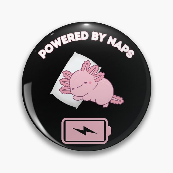 Item preview, Axolotl: Powered by Naps designed and sold by LongHaulHumor.