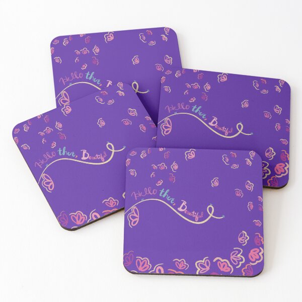 Item preview, Hello There, Beautiful Floral Print  designed and sold by HydrangeaDelMar.