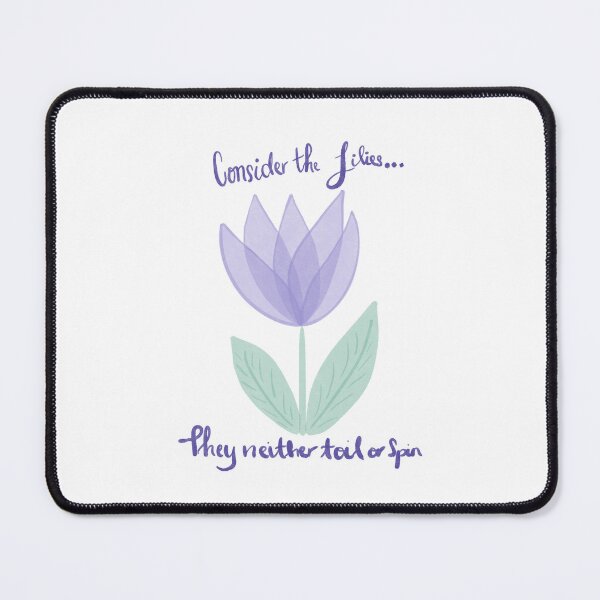 Item preview, Consider the Lillies Floral Print designed and sold by HydrangeaDelMar.