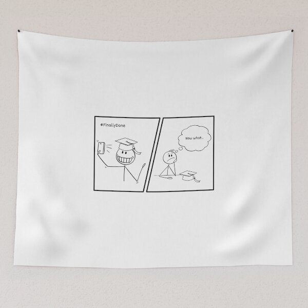 Item preview, Finally Done but Feeling Lost After Graduation designed and sold by ureggie.
