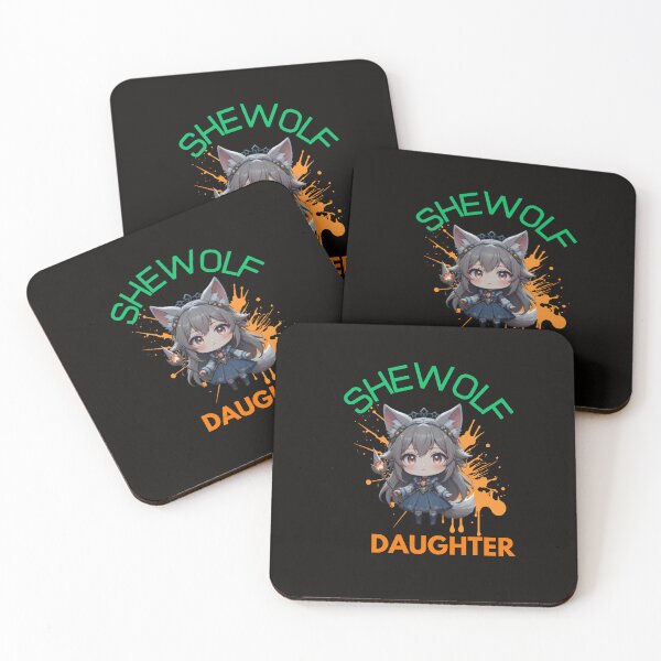 Item preview, She-Wolf Daughter – Classic Digital Art Sticker & T-Shirt!  designed and sold by Creations44.