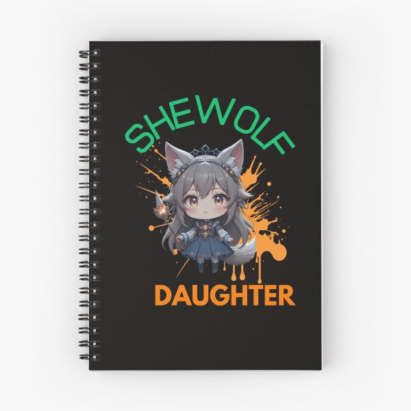 Item preview, She-Wolf Daughter – Classic Digital Art Sticker & T-Shirt!  designed and sold by Creations44.