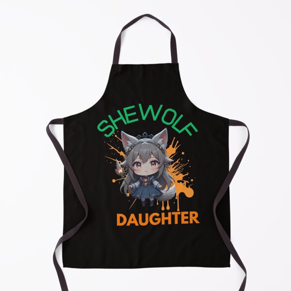 Item preview, She-Wolf Daughter – Classic Digital Art Sticker & T-Shirt! designed and sold by Creations44.