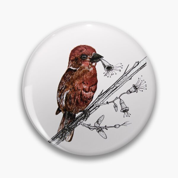 Item preview, House Finch | Backyard Birds designed and sold by Aspire Happy Art.