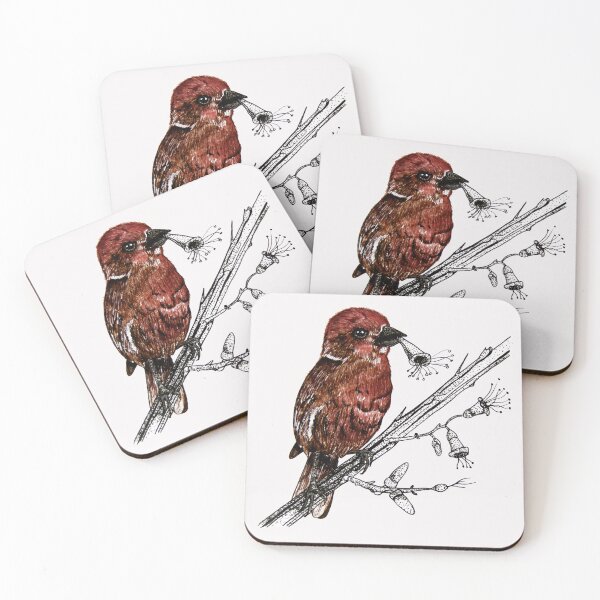 Item preview, House Finch | Backyard Birds designed and sold by Aspire Happy Art.