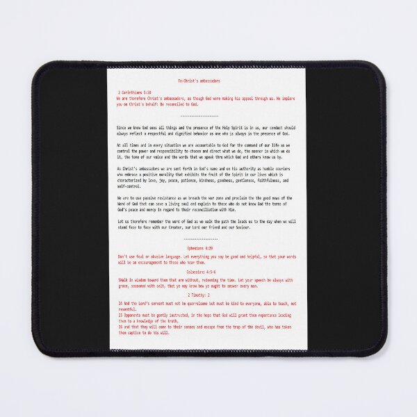 Item preview, To:Christ's ambassadors designed and sold by Infopreneur1231.