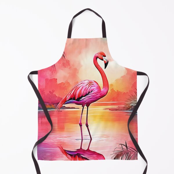 Item preview, Vibrant Tropical Flamingo Glow Design designed and sold by Health And Fitness Posts e-Store.