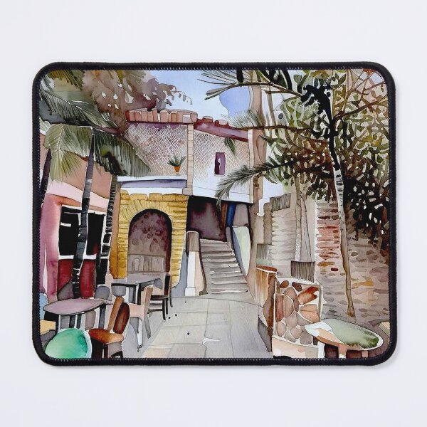 Item preview, Colorful street in Nassau Bahamas designed and sold by subhashlimaye.