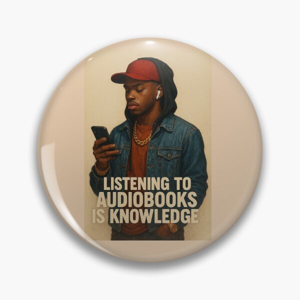 Item preview, Listening To Audiobooks - Young Man 2 designed and sold by Antuan Simmons.