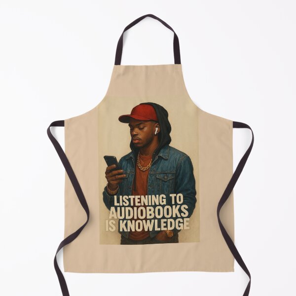 Item preview, Listening To Audiobooks - Young Man 2 designed and sold by Antuan Simmons.