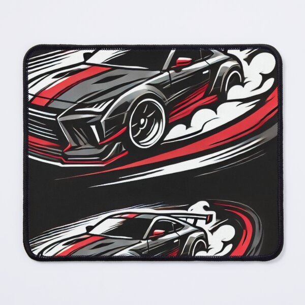 Item preview, High-Speed Drift Car Logo in Red & Black designed and sold by SAMNagy.