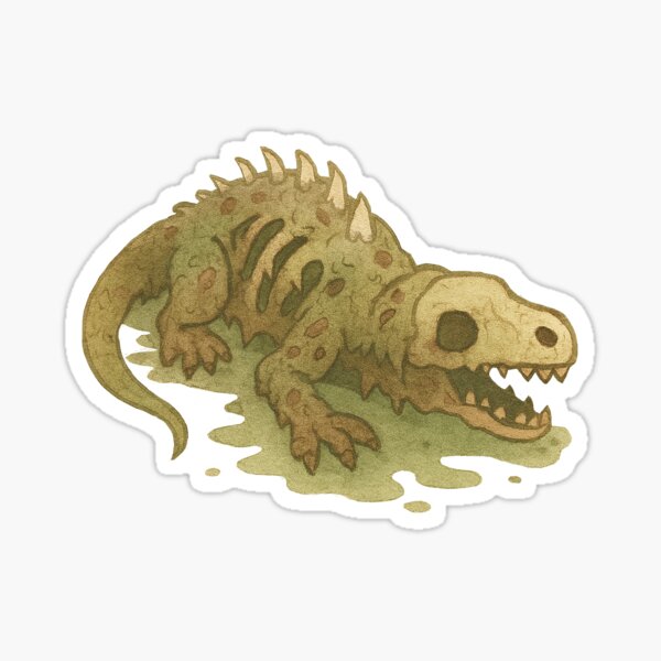 Artikel-Vorschau von SCP-682 Chibi, designt und verkauft von SealPoint.