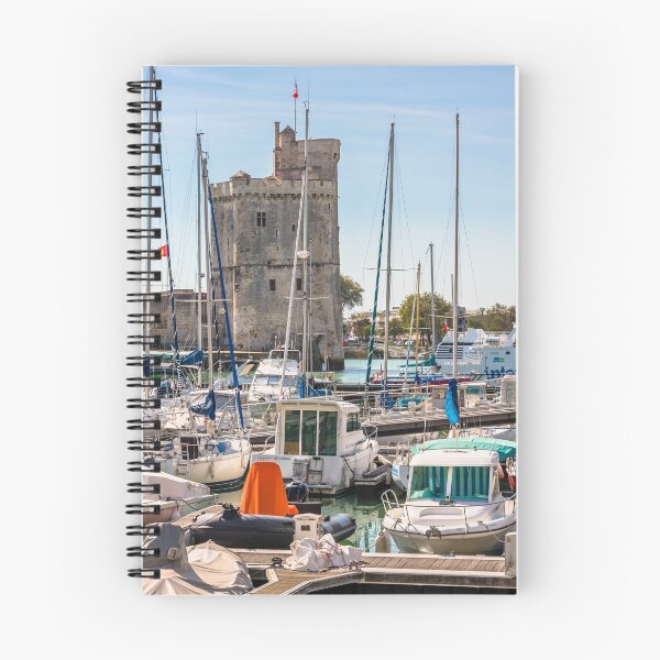 Item preview, Yachts in the old port of La Rochelle  designed and sold by dvoevnore.