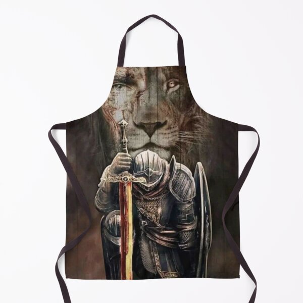 Item preview, Kneeling Knight with Lion Spirit designed and sold by SAMNagy.