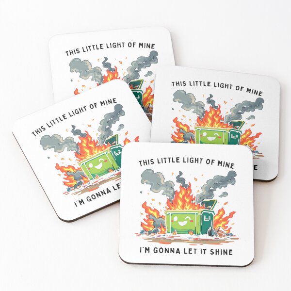 Item preview, This Little Light-Of Mine Lil Emotional Dumpster Fire, ABA Therapist, Speech Therapy, BCBA, Mental Health, RBT, AAC designed and sold by Orvista.