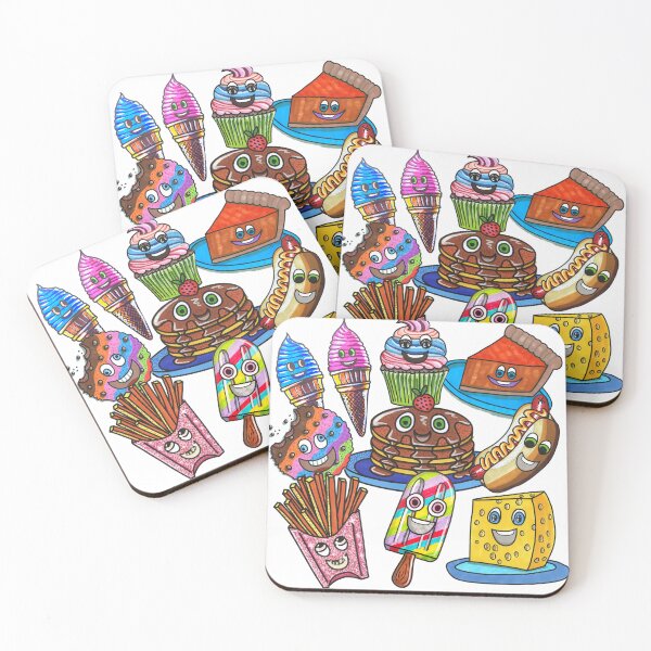 Item preview, Murasaki Sognotraum Coloring Club - Snack Attack (First Wave) designed and sold by GetContented.