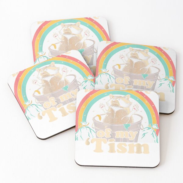 Item preview, Be In Awe Of My 'Tism Meme Autistic Raccoon Autism Funny  designed and sold by MarcelColl.