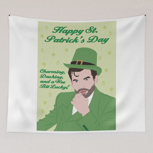 Item preview, Charming, Dashing & A Wee Bit Lucky! Colin Bridgerton Happy St. Patrick's Day Bridgerton Netflix designed and sold by KamiTrendz.