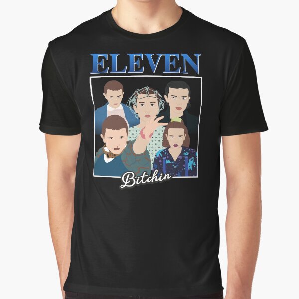 Item preview, Eleven Bitchin 90s Stranger Things Netflix designed and sold by KamiTrendz.